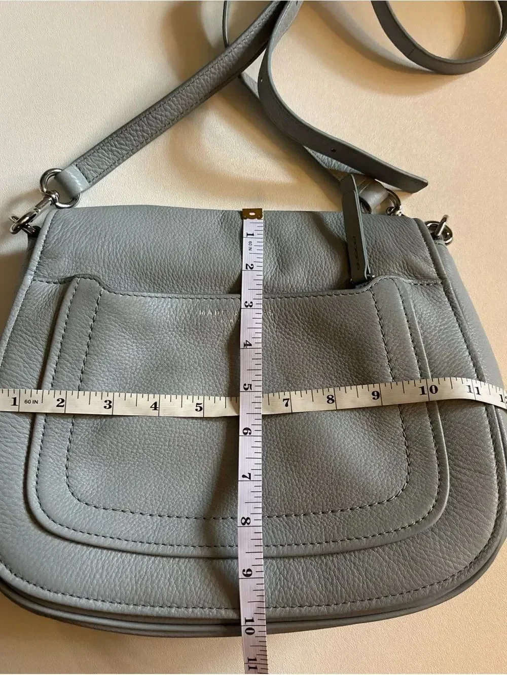 Marc Jacobs  Leather Empire City Crossbody Bag ~ Excellent